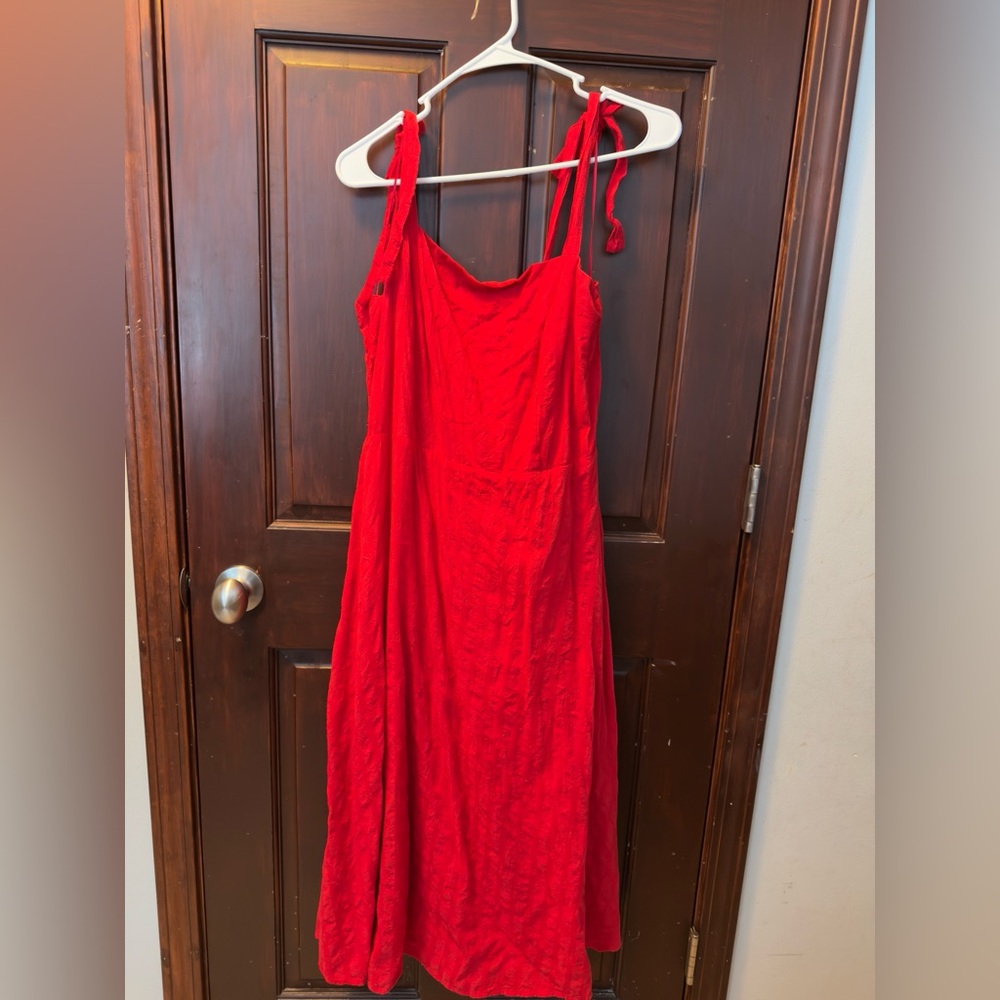 Draper James Red Heart Midi Dress